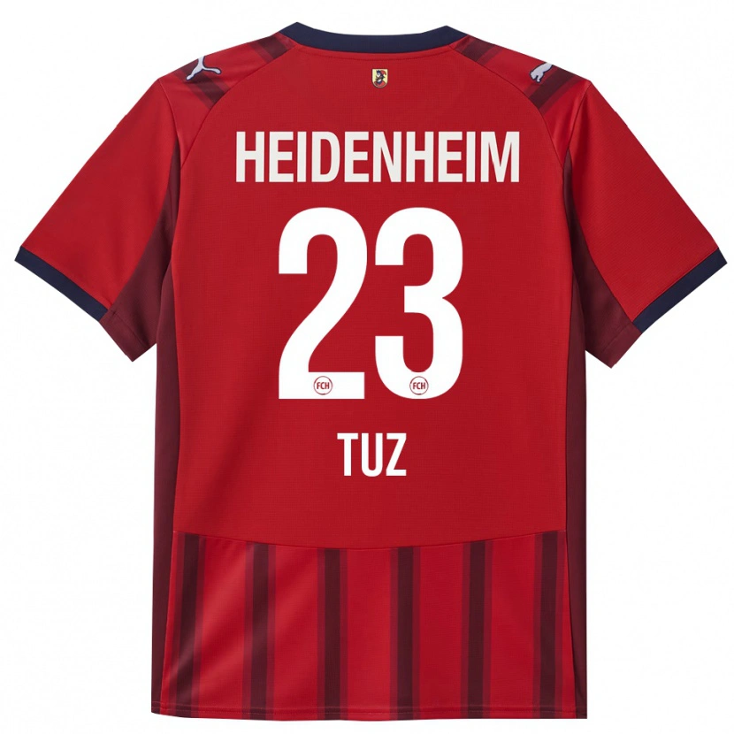 Danxen Homme Maillot Mete Tuz #23 Rouge Marine Tenues Domicile 2025/26 T-Shirt
