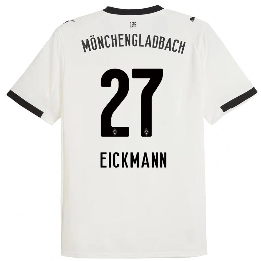 Danxen Homme Maillot Mia Eickmann #27 Blanc Noir Tenues Domicile 2025/26 T-Shirt