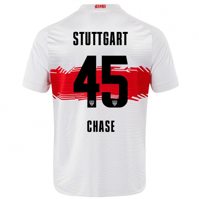 Danxen Homme Maillot Anrie Chase #45 Blanc Rouge Tenues Domicile 2025/26 T-Shirt