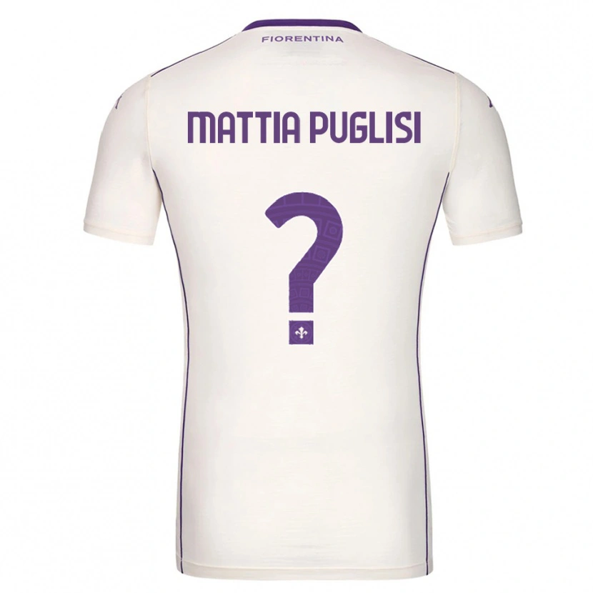 Danxen Homme Maillot Luca Mattia Puglisi #0 Blanc Violet Rouge Tenues Extérieur 2025/26 T-Shirt