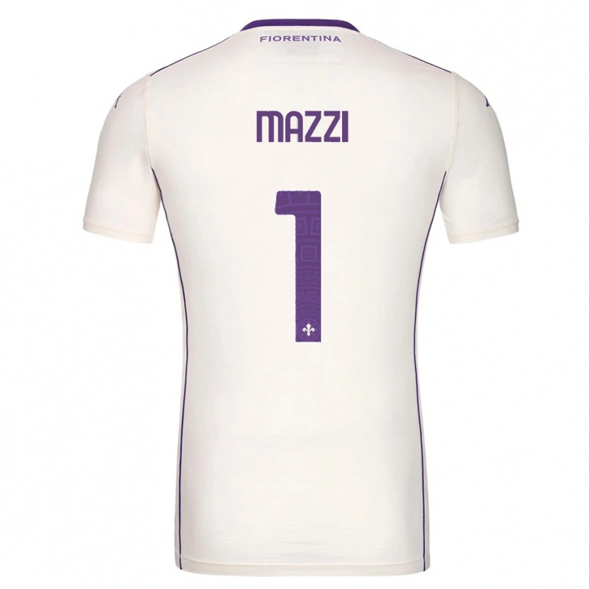 Danxen Homme Maillot Tommaso Mazzi #1 Blanc Violet Rouge Tenues Extérieur 2025/26 T-Shirt