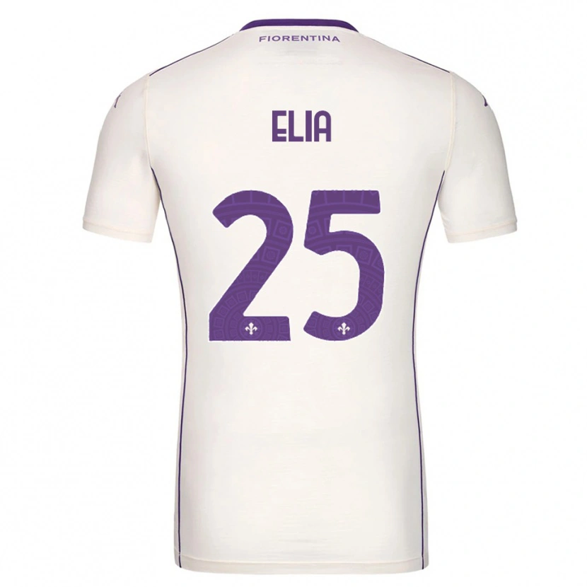 Danxen Homme Maillot Mirko Elia #25 Blanc Violet Rouge Tenues Extérieur 2025/26 T-Shirt