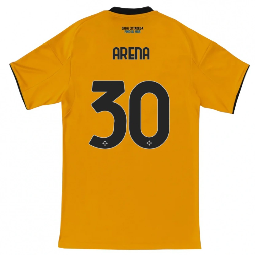 Danxen Homme Maillot Alessandro Arena #30 Orange Bleu Tenues Extérieur 2025/26 T-Shirt