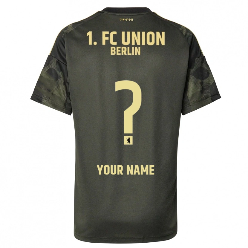 Danxen Homme Maillot Votre Nom #0 Vert Foncé Noir Tenues Extérieur 2025/26 T-Shirt