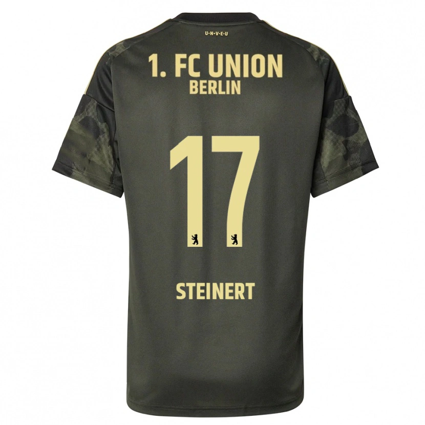 Danxen Homme Maillot Judith Steinert #17 Vert Foncé Noir Tenues Extérieur 2025/26 T-Shirt