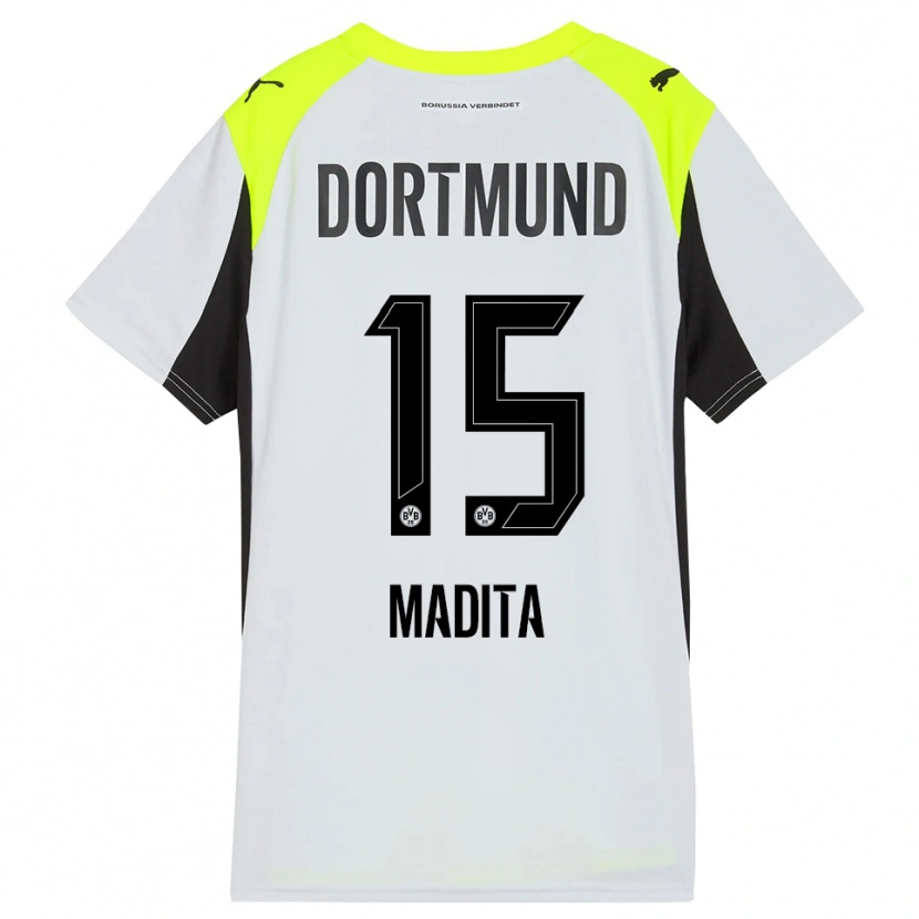 Danxen Homme Maillot Kohorst Madita #15 Jaune Fluorescent Tenues Extérieur 2025/26 T-Shirt