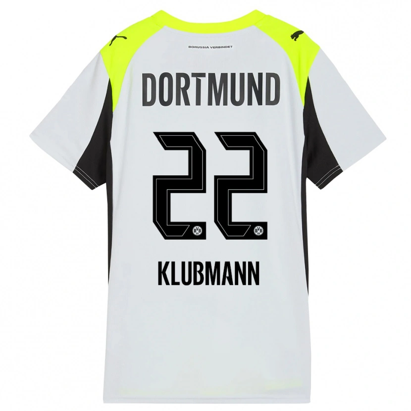 Danxen Homme Maillot Leon Klubmann #22 Jaune Fluorescent Tenues Extérieur 2025/26 T-Shirt