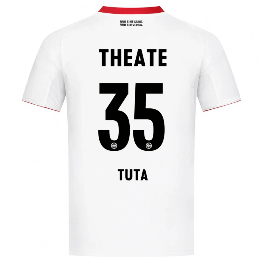 Danxen Homme Maillot Tuta #35 Blanc Rouge Tenues Extérieur 2025/26 T-Shirt
