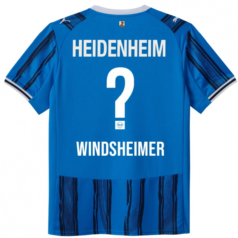 Danxen Homme Maillot Tim Windsheimer #0 Bleu Marine Tenues Extérieur 2025/26 T-Shirt