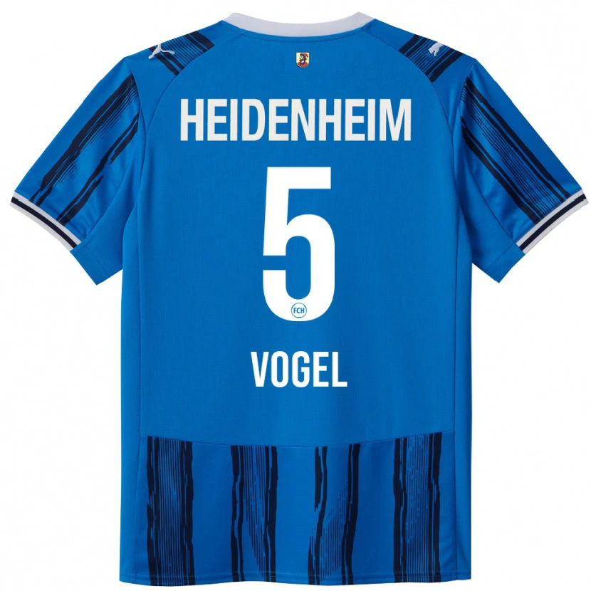 Danxen Homme Maillot Maximilian Vogel #5 Bleu Marine Tenues Extérieur 2025/26 T-Shirt