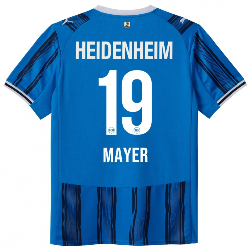 Danxen Homme Maillot Luca Mayer #19 Bleu Marine Tenues Extérieur 2025/26 T-Shirt