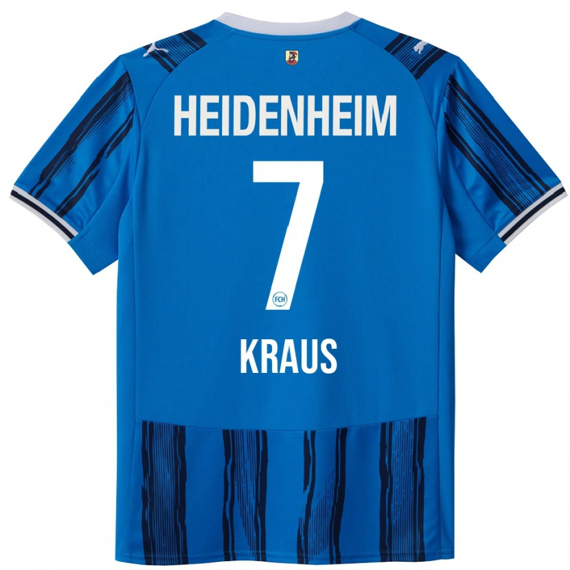 Danxen Homme Maillot Sabrina Kraus #7 Bleu Marine Tenues Extérieur 2025/26 T-Shirt