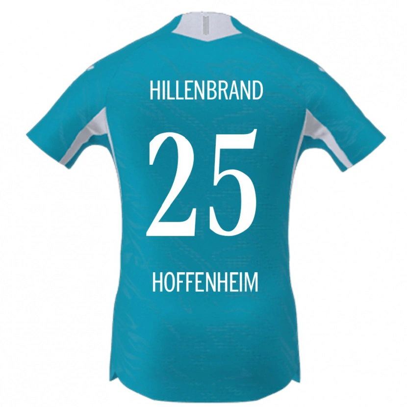 Danxen Homme Maillot Jack Hillenbrand #25 Bleu Ciel Tenues Extérieur 2025/26 T-Shirt