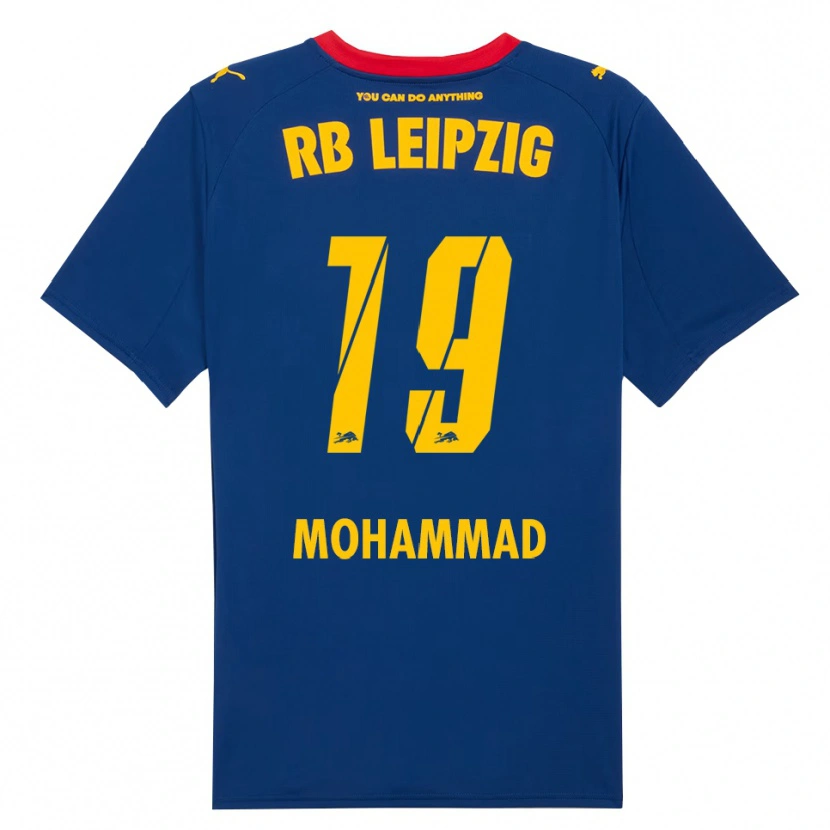 Danxen Homme Maillot Sammy Mohammad #19 Marine Rouge Tenues Extérieur 2025/26 T-Shirt