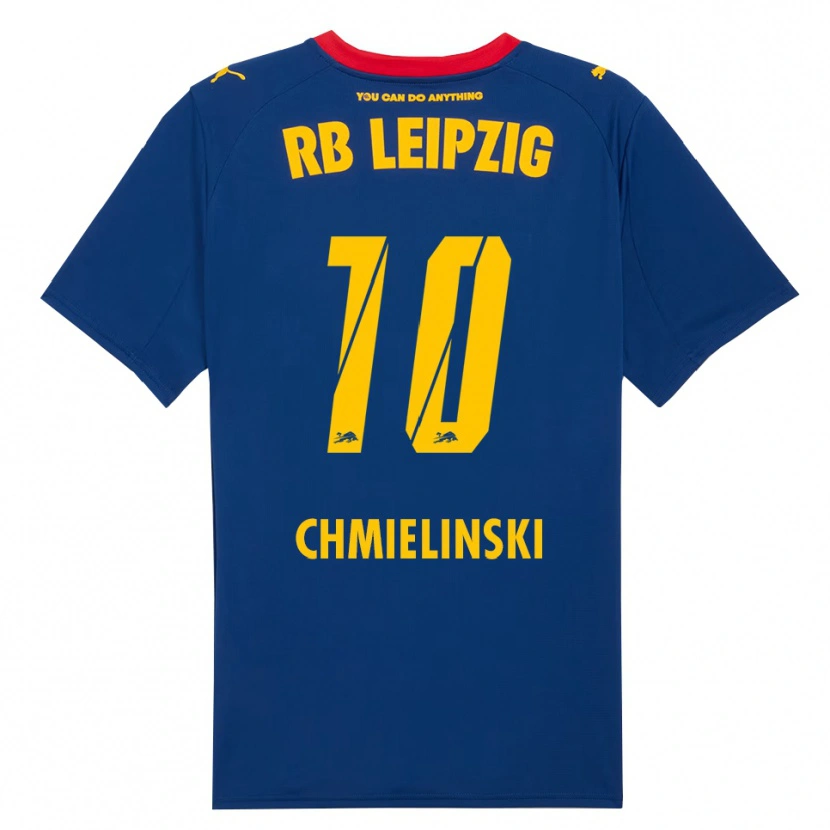 Danxen Homme Maillot Gina Chmielinski #10 Marine Rouge Tenues Extérieur 2025/26 T-Shirt