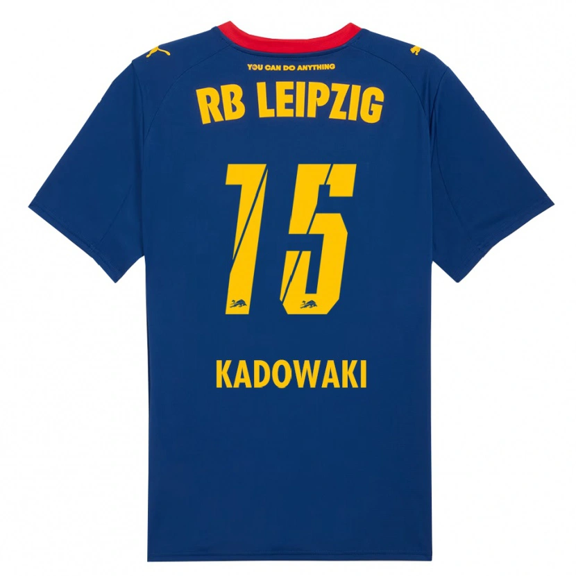 Danxen Homme Maillot Mai Kadowaki #15 Marine Rouge Tenues Extérieur 2025/26 T-Shirt