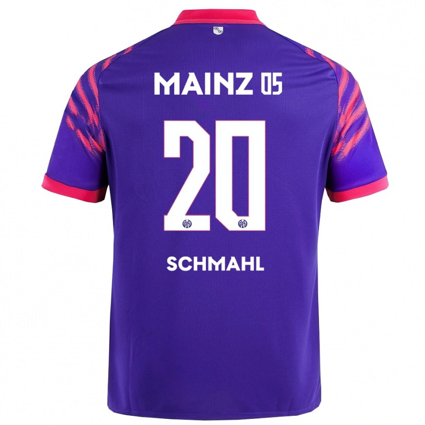 Danxen Homme Maillot Laura Schmahl #20 Marine Rose Tenues Extérieur 2025/26 T-Shirt
