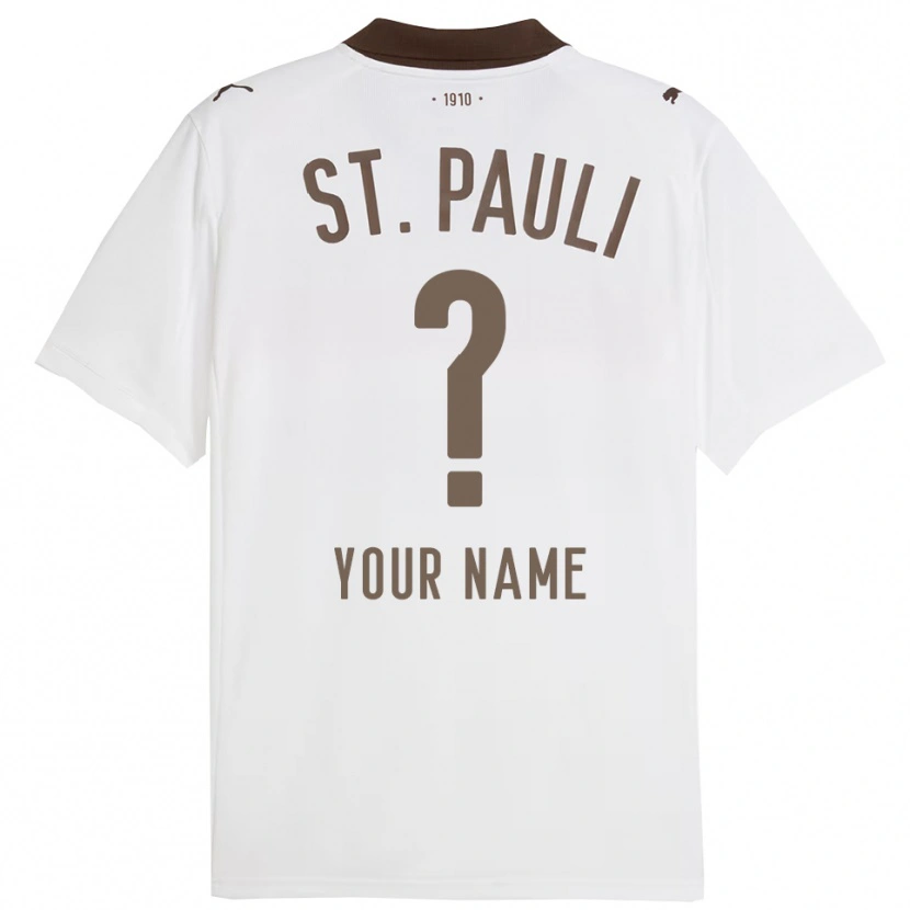 Danxen Homme Maillot Votre Nom #0 Blanc Rouge Tenues Extérieur 2025/26 T-Shirt