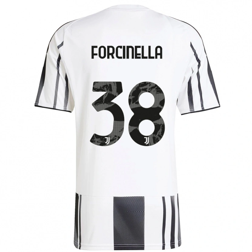 Danxen Femme Maillot Camilla Forcinella #38 Blanc Noir Tenues Domicile 2025/26 T-Shirt
