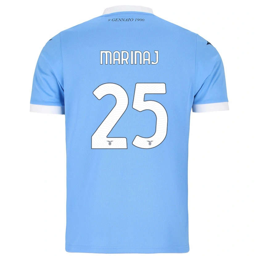 Danxen Femme Maillot Kledi Marinaj #25 Bleu Ciel Blanc Tenues Domicile 2025/26 T-Shirt