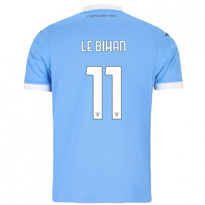 Danxen Femme Maillot Clarisse Agathe Le Bihan #11 Bleu Ciel Blanc Tenues Domicile 2025/26 T-Shirt