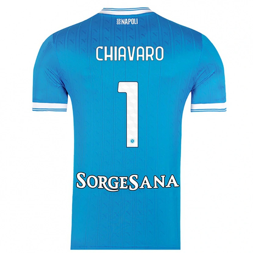 Danxen Femme Maillot Kelly Chiavaro #1 Bleu Ciel Blanc Tenues Domicile 2025/26 T-Shirt