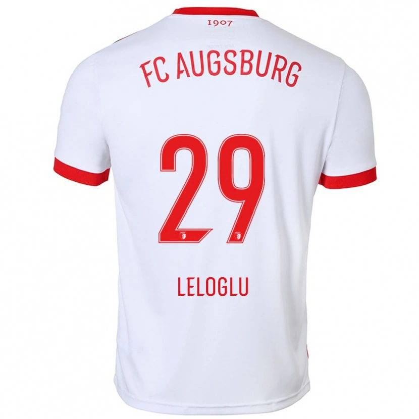 Danxen Femme Maillot Aras Leloglu #29 Blanc Rouge Tenues Domicile 2025/26 T-Shirt