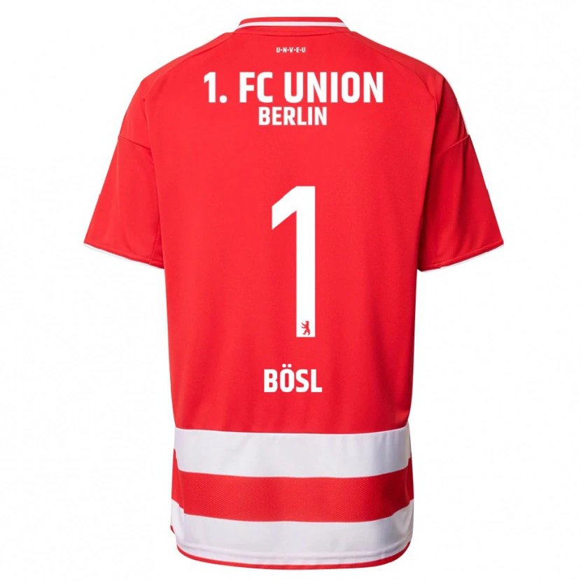 Danxen Femme Maillot Cara Bösl #1 Rouge Blanc Tenues Domicile 2025/26 T-Shirt