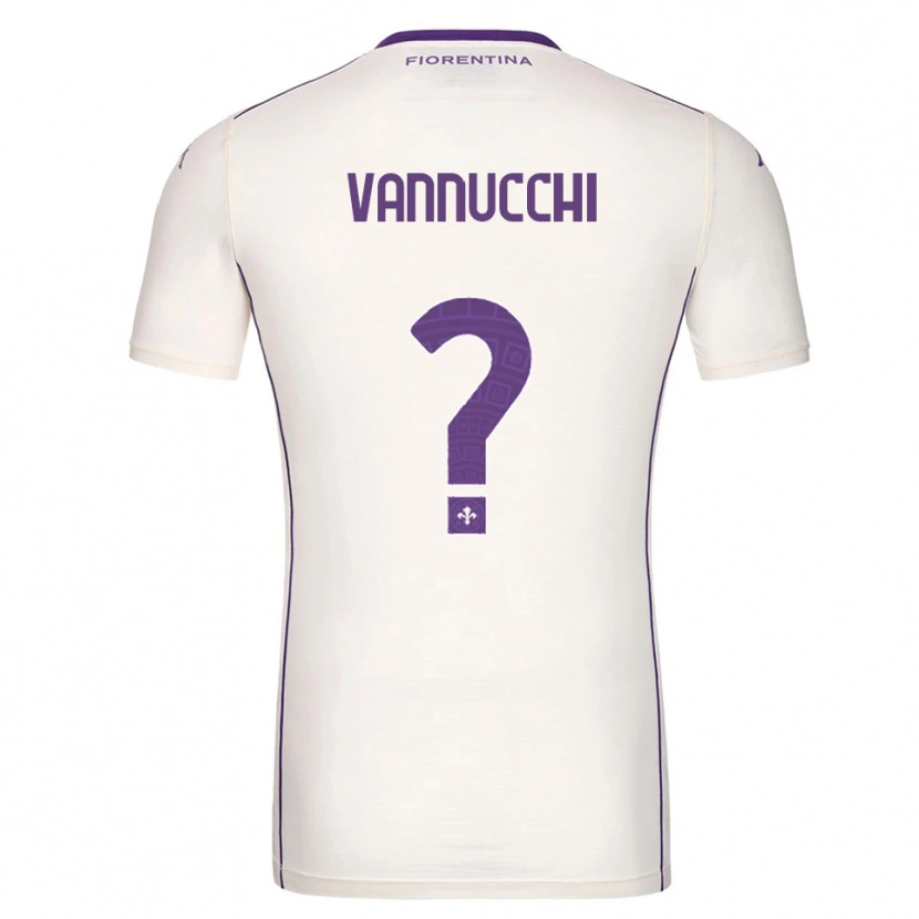 Danxen Femme Maillot Tommaso Vannucchi #0 Blanc Violet Rouge Tenues Extérieur 2025/26 T-Shirt