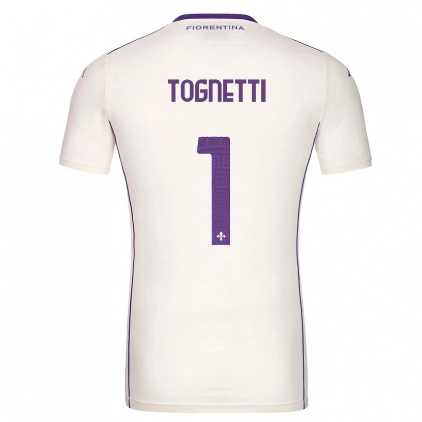 Danxen Femme Maillot Laerte Tognetti #1 Blanc Violet Rouge Tenues Extérieur 2025/26 T-Shirt