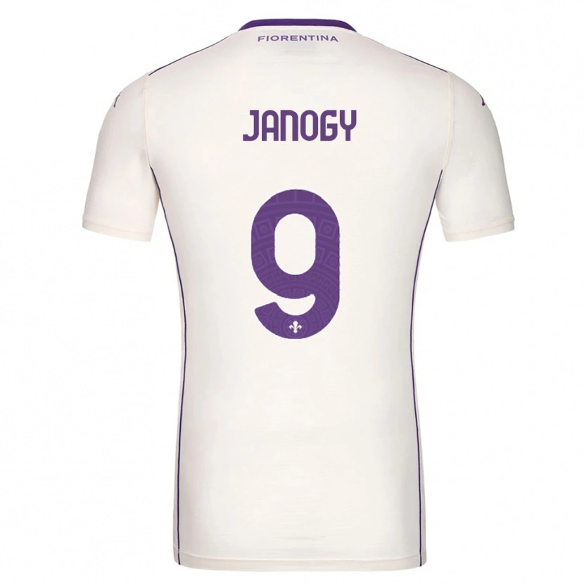 Danxen Femme Maillot Madelen Janogy #9 Blanc Violet Rouge Tenues Extérieur 2025/26 T-Shirt