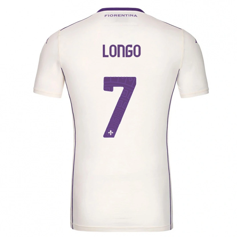 Danxen Femme Maillot Miriam Chiara Longo #7 Blanc Violet Rouge Tenues Extérieur 2025/26 T-Shirt