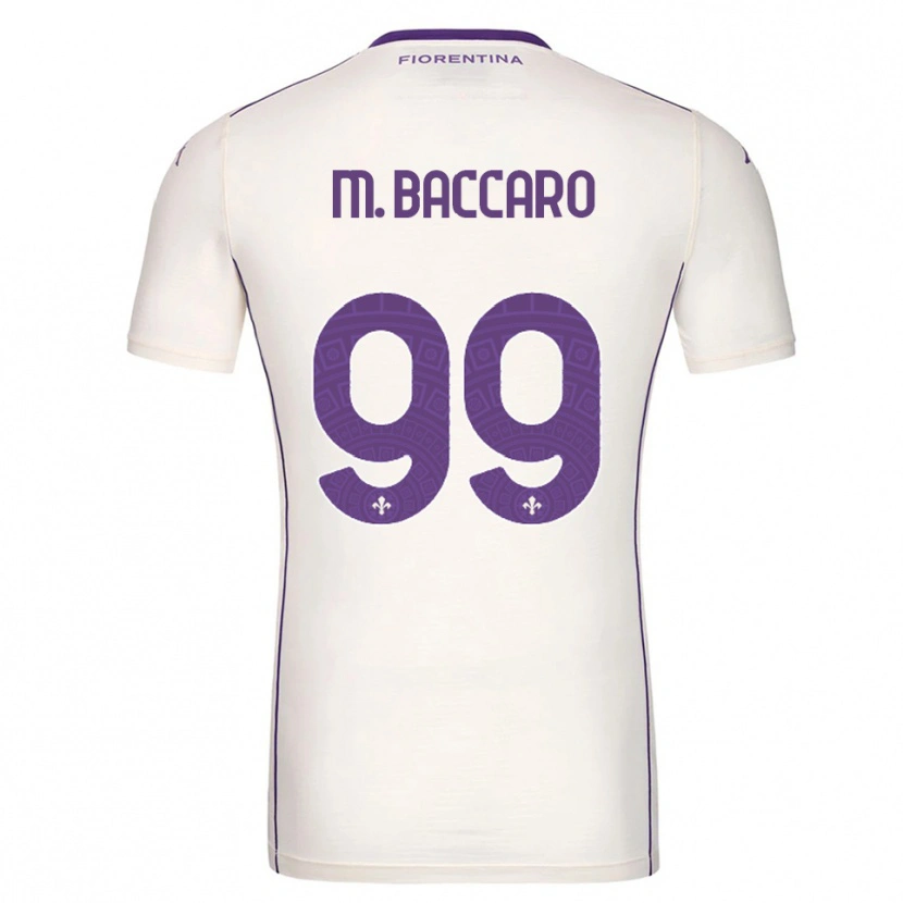 Danxen Femme Maillot Giulia Maria Baccaro #99 Blanc Violet Rouge Tenues Extérieur 2025/26 T-Shirt