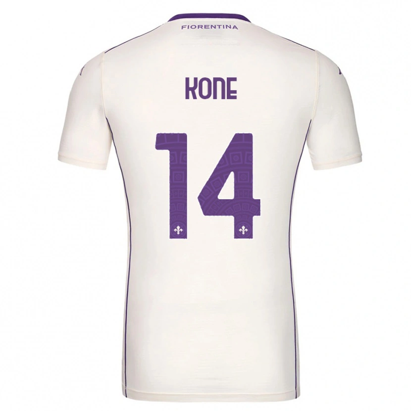 Danxen Femme Maillot Mevale Kone #14 Blanc Violet Rouge Tenues Extérieur 2025/26 T-Shirt