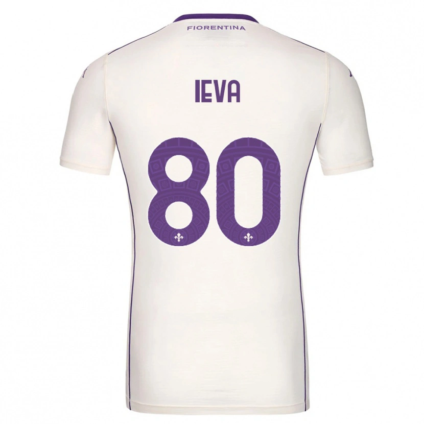 Danxen Femme Maillot Stella Ieva #80 Blanc Violet Rouge Tenues Extérieur 2025/26 T-Shirt