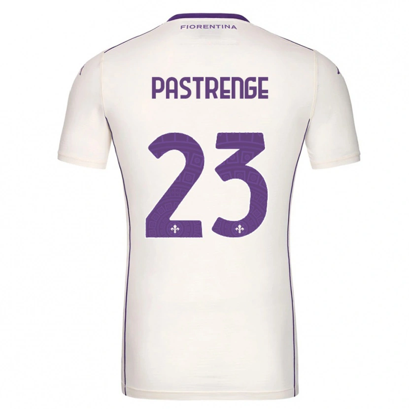 Danxen Femme Maillot Lucia Pastrenge #23 Blanc Violet Rouge Tenues Extérieur 2025/26 T-Shirt
