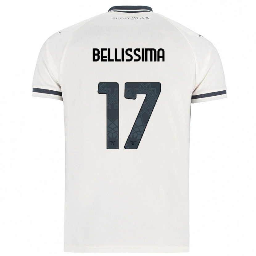 Danxen Femme Maillot Renato Bellissima #17 Blanc Marine Tenues Extérieur 2025/26 T-Shirt