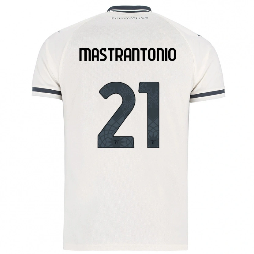 Danxen Femme Maillot Ella Mastrantonio #21 Blanc Marine Tenues Extérieur 2025/26 T-Shirt