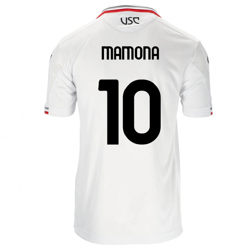 Danxen Femme Maillot Blue Mamona #10 Blanc Rouge Tenues Extérieur 2025/26 T-Shirt