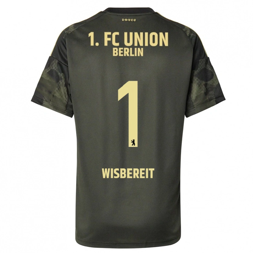 Danxen Femme Maillot Tom Wisbereit #1 Vert Foncé Noir Tenues Extérieur 2025/26 T-Shirt