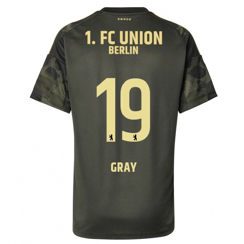 Danxen Femme Maillot Mekhi Gray #19 Vert Foncé Noir Tenues Extérieur 2025/26 T-Shirt