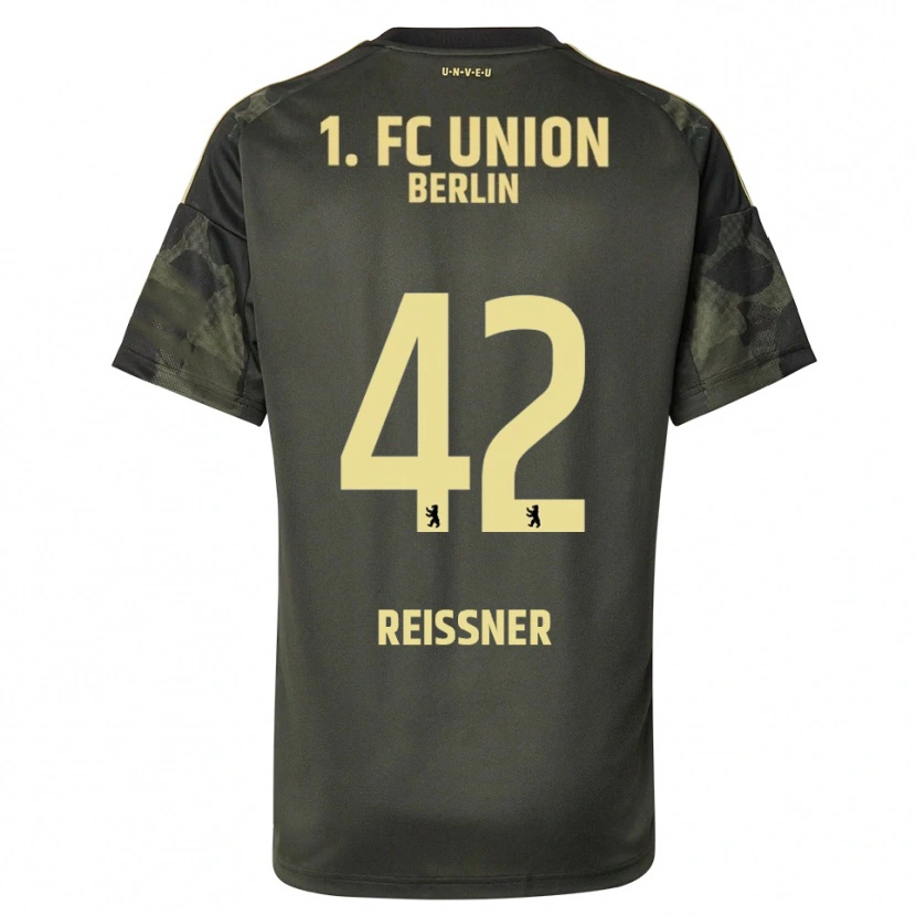 Danxen Femme Maillot Naika Reissner #42 Vert Foncé Noir Tenues Extérieur 2025/26 T-Shirt