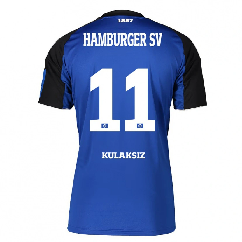 Danxen Femme Maillot Onurhan Kulaksız #11 Bleu Noir Tenues Extérieur 2025/26 T-Shirt