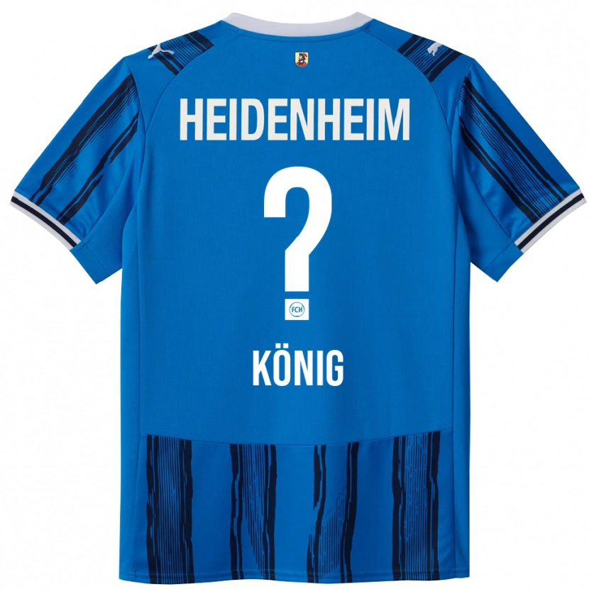 Danxen Femme Maillot Tom König #0 Bleu Marine Tenues Extérieur 2025/26 T-Shirt