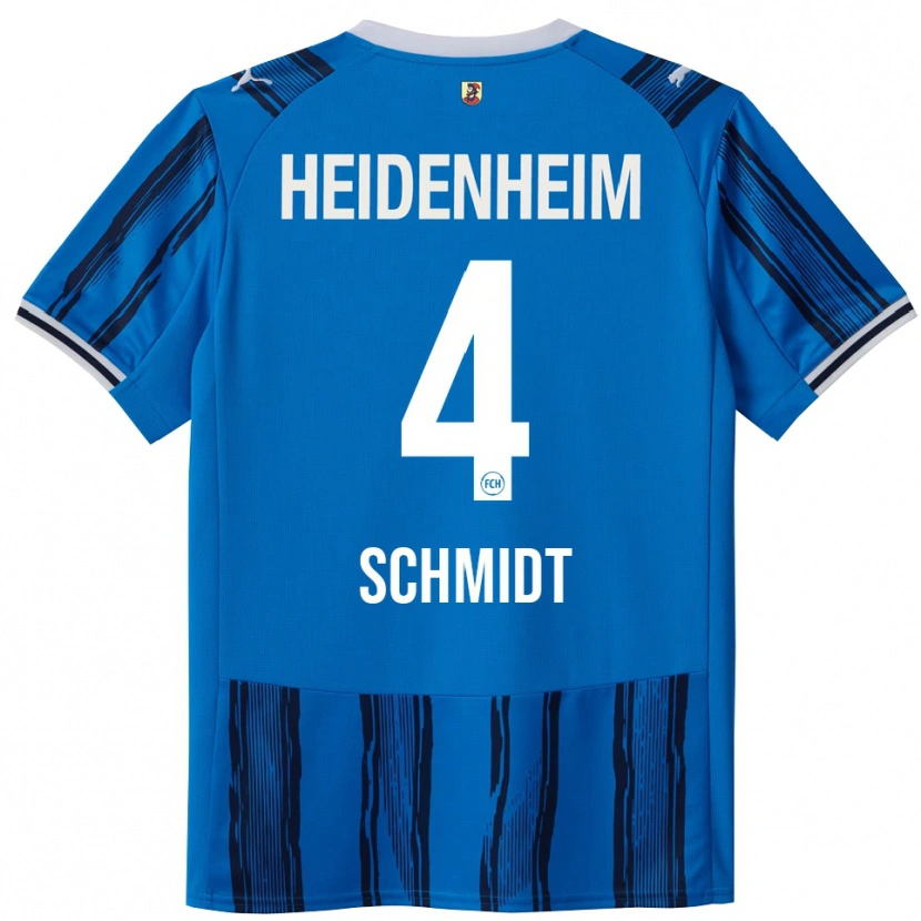 Danxen Femme Maillot Luke Schmidt #4 Bleu Marine Tenues Extérieur 2025/26 T-Shirt