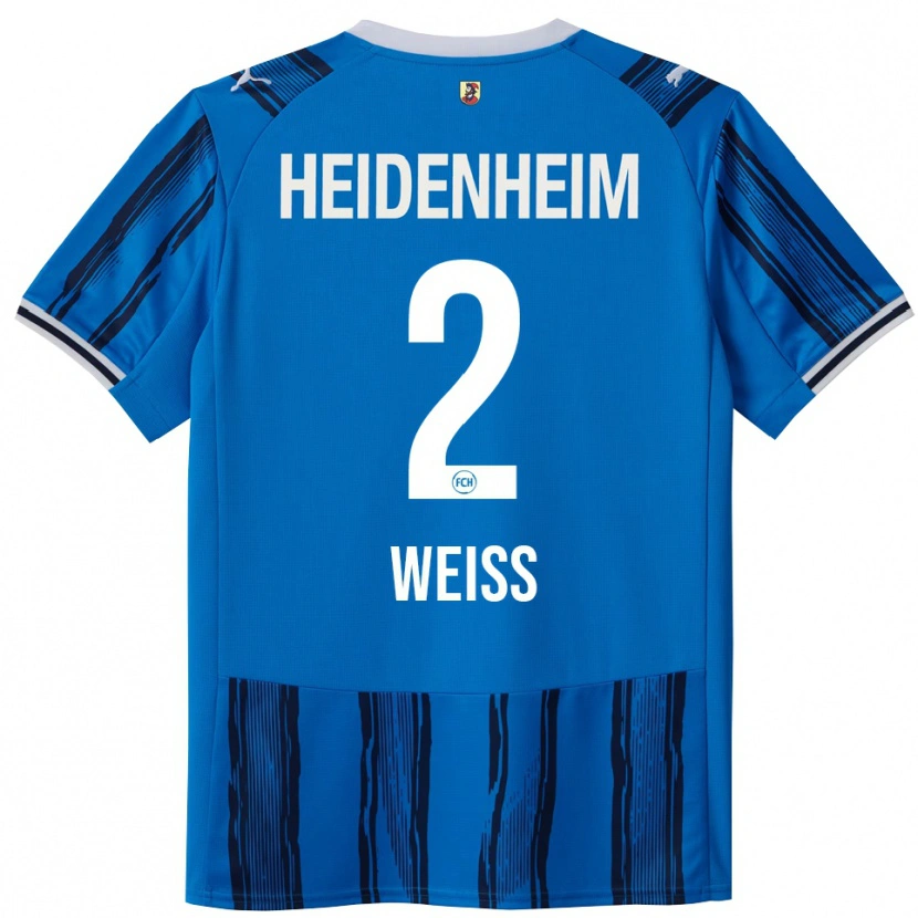 Danxen Femme Maillot Philipp Weiß #2 Bleu Marine Tenues Extérieur 2025/26 T-Shirt