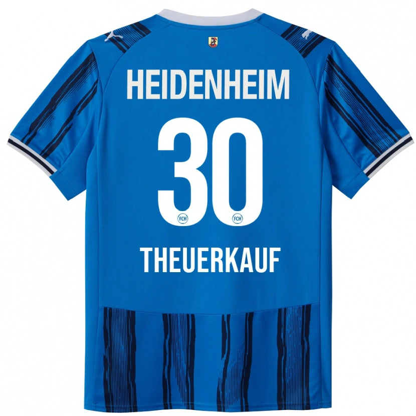 Danxen Femme Maillot Norman Theuerkauf #30 Bleu Marine Tenues Extérieur 2025/26 T-Shirt