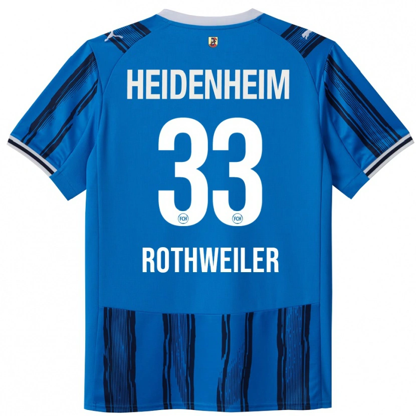 Danxen Femme Maillot Nick Rothweiler #33 Bleu Marine Tenues Extérieur 2025/26 T-Shirt