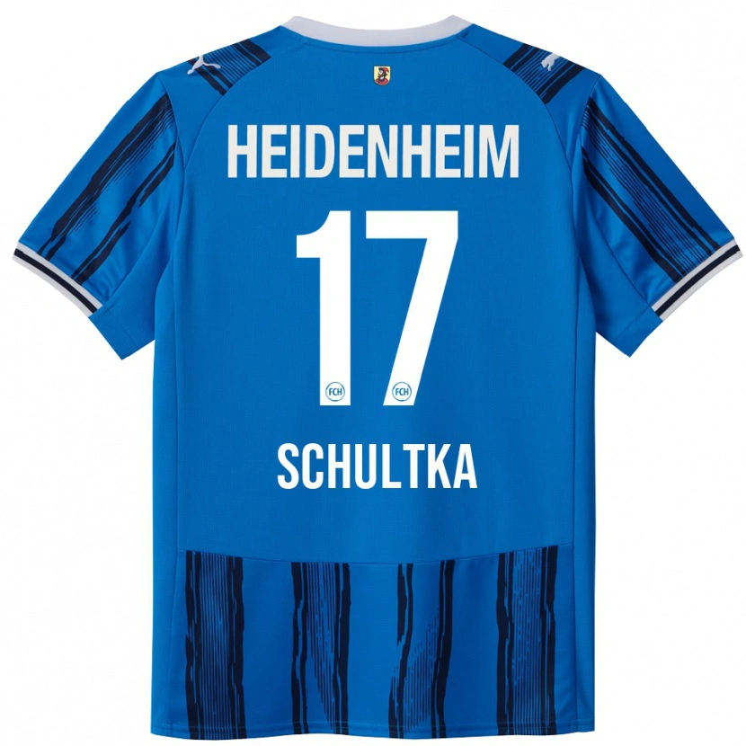 Danxen Femme Maillot Silas Schultka #17 Bleu Marine Tenues Extérieur 2025/26 T-Shirt