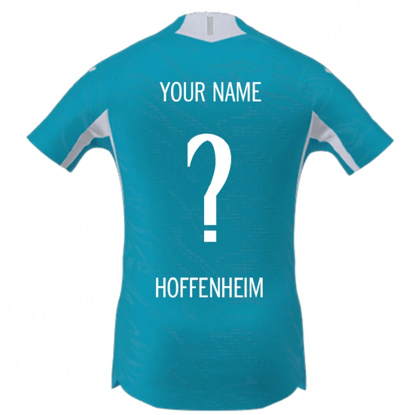 Danxen Femme Maillot Votre Nom #0 Bleu Ciel Tenues Extérieur 2025/26 T-Shirt